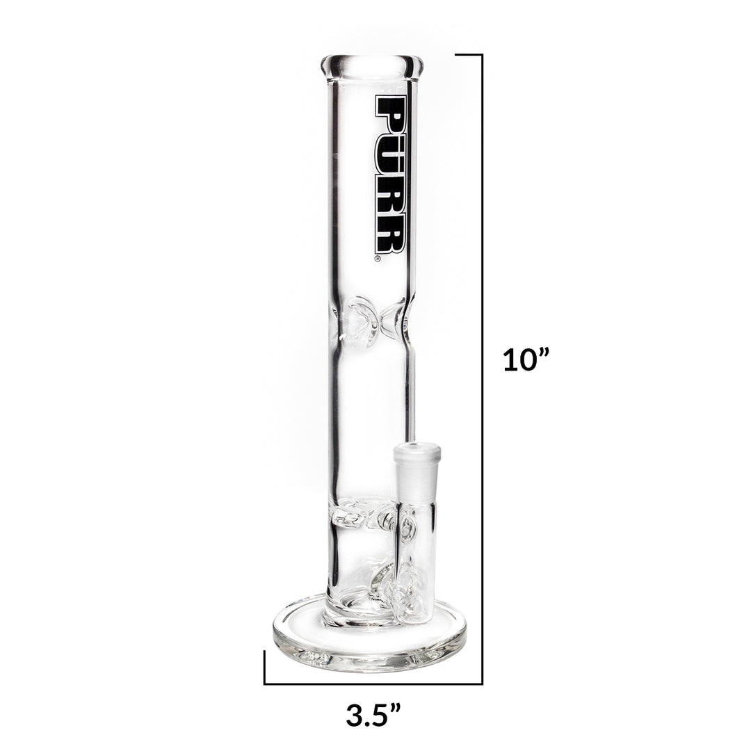 10" Turbine Straight Tube Bong