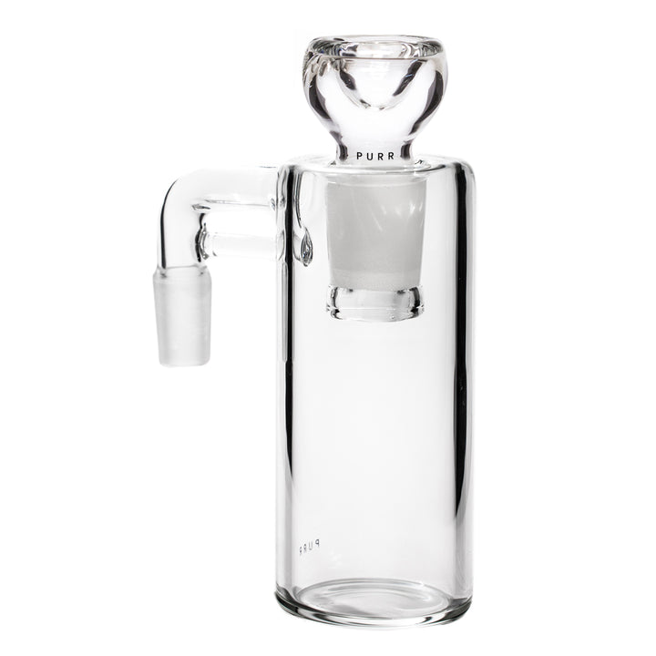 90° Dry Ash Catcher with 18mm Bowl (Bubbler Compatible)