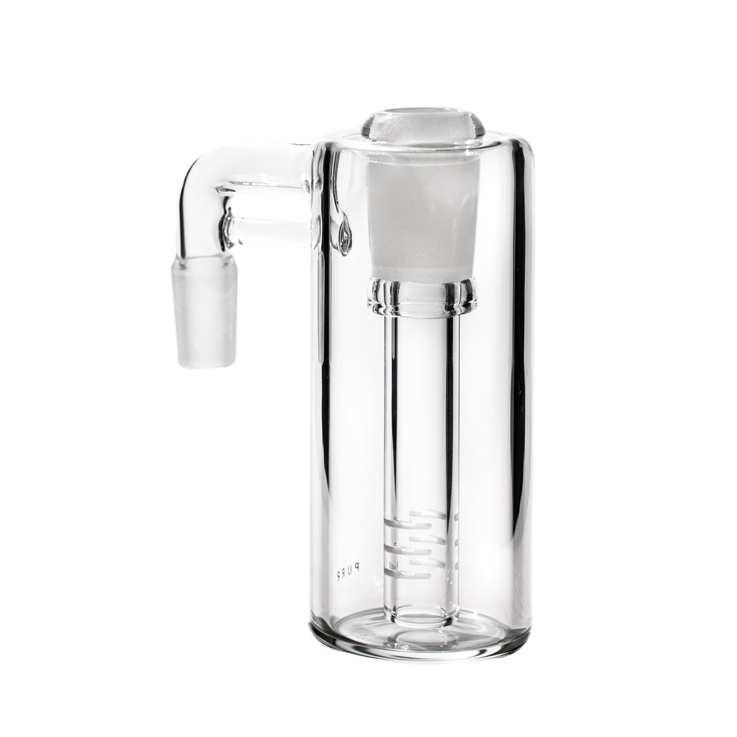 Modular Ash Catcher (90º, Bubbler Compatible) – Purr Glass