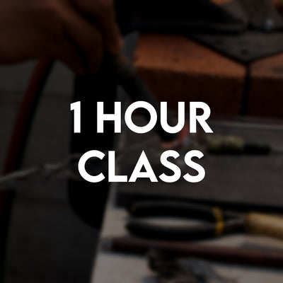 1-Hour Glassblowing Class