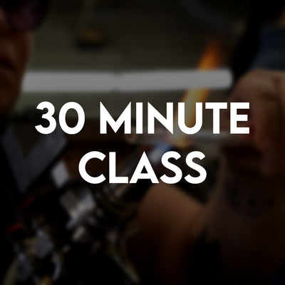 30-Minute Glassblowing Class