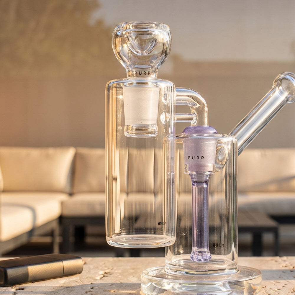 90° Dry Ash Catcher (Bubbler Compatible)