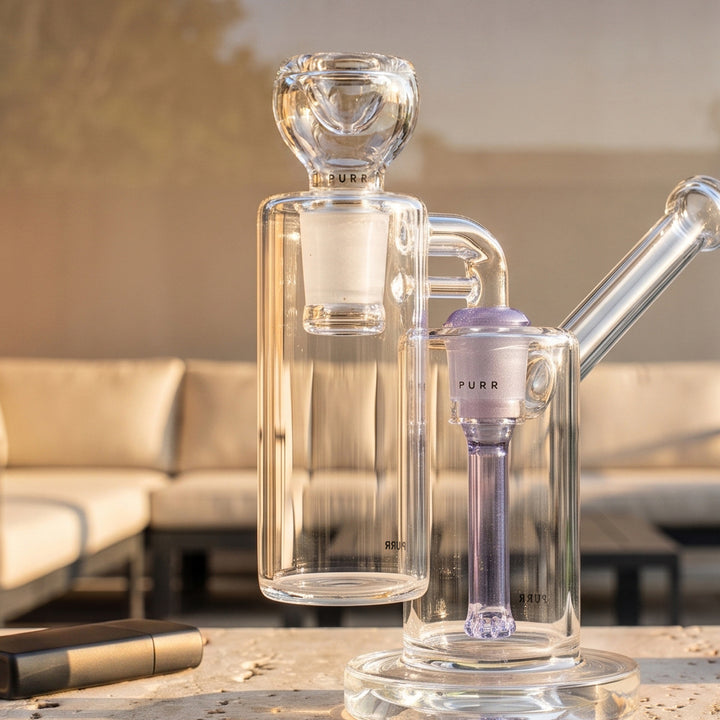 90° Dry Ash Catcher (Bubbler Compatible)