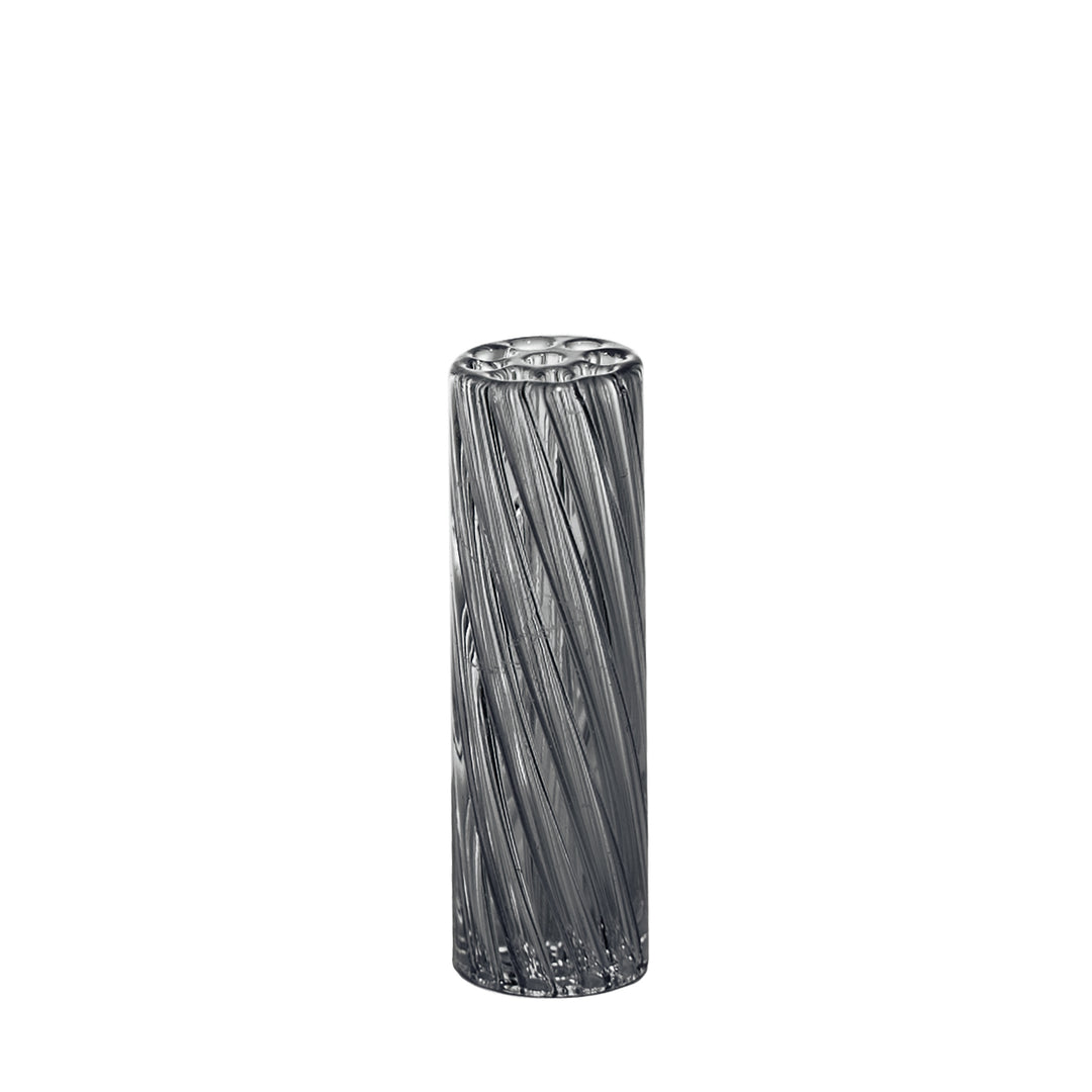 9mm multi-hole glass filter tip in charcoal