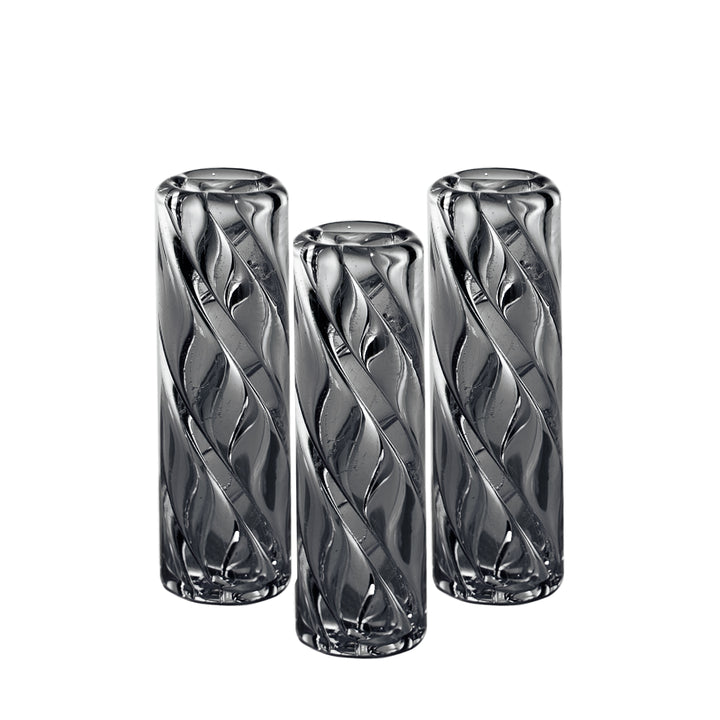 Reusable 9mm spiral glass filter tips 3 pack