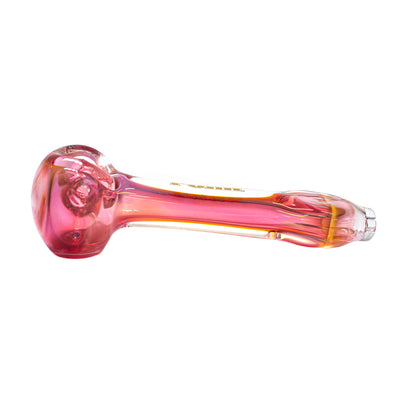 Gold & Silver Fumed 4-Hole Spoon Pipe