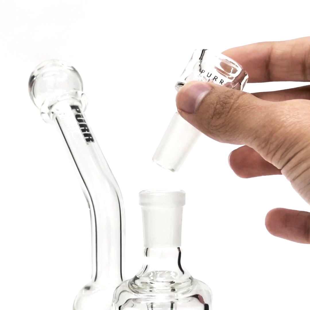 thumbnail image 2 of Phoenix Star 14mm Glass Bong Bowl Slide With 7-Hole Diffuser Screen 2 of 5