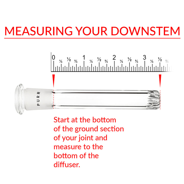 14-18mm 12-Slit Downstem